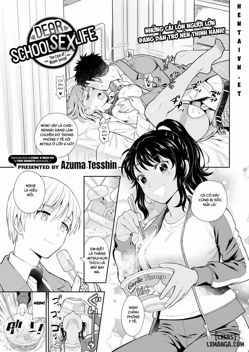 manhwax10.com - Truyện Manhwa Dear School Sex Life ~The Case of Mami-sensei~ Chương Oneshot Trang 1