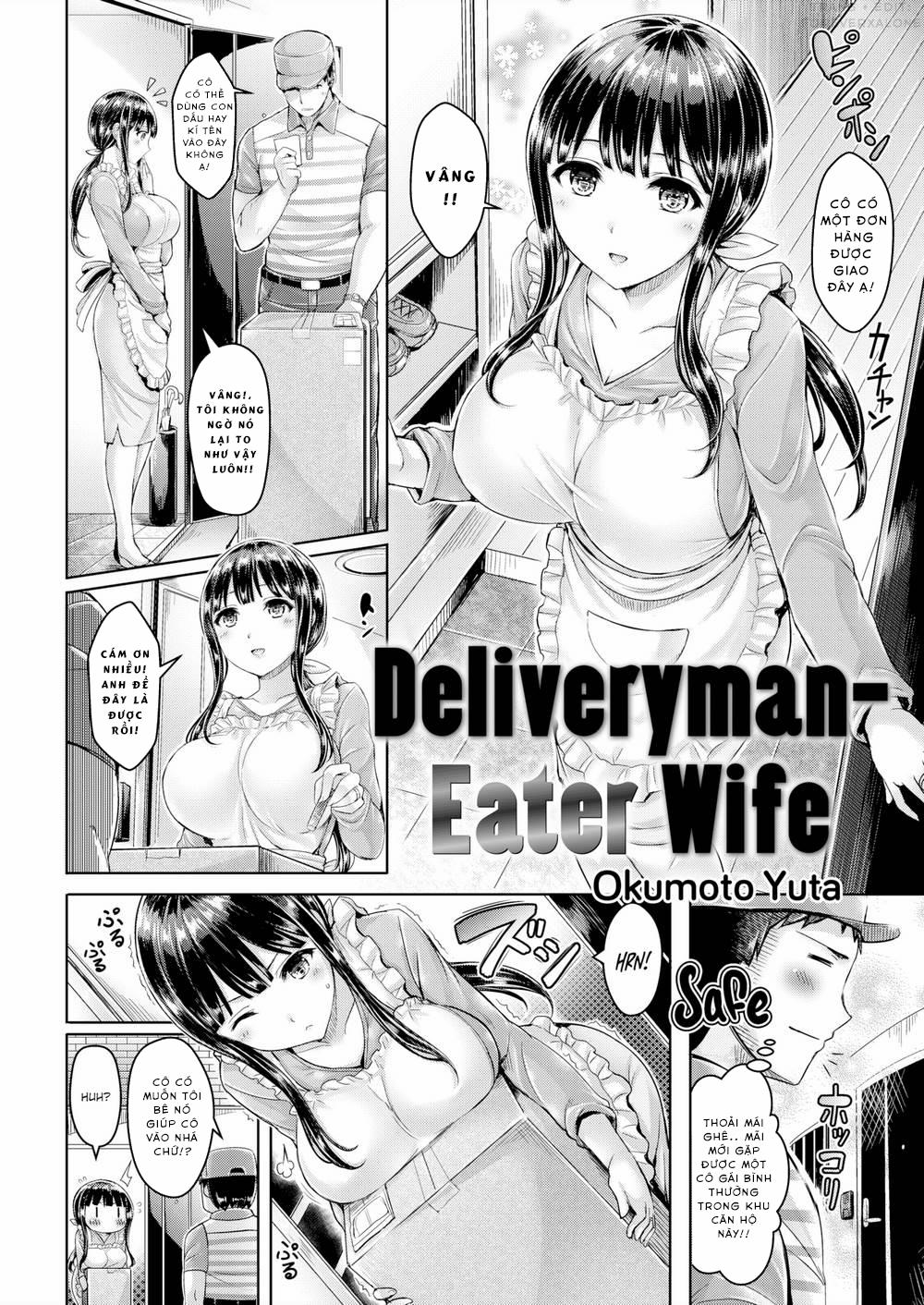 manhwax10.com - Truyện Manhwa Deliveryman-Eater Wife Chương Oneshot Kh ng che Trang 2