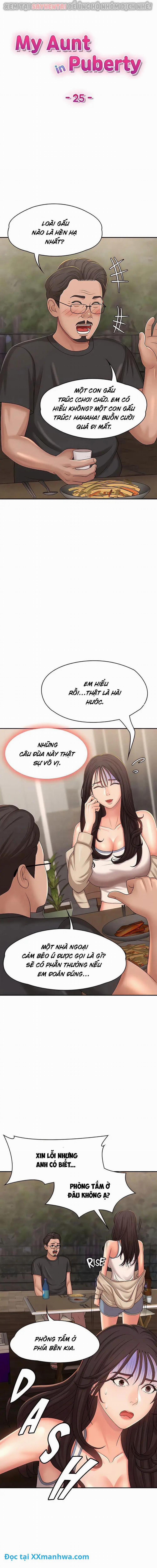 manhwax10.com - Truyện Manhwa Dì tôi dậy thì Chương 25 Trang 9