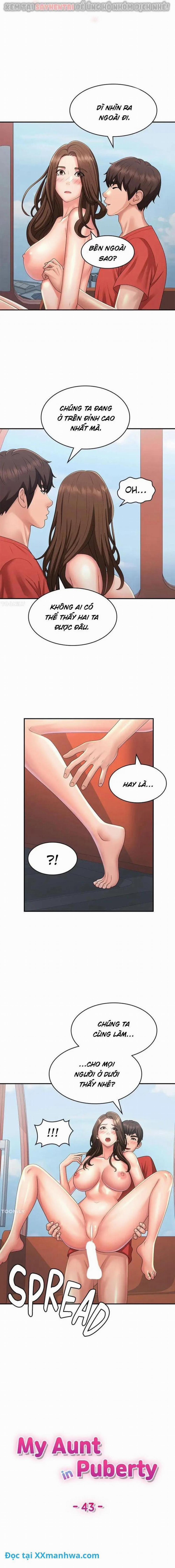 manhwax10.com - Truyện Manhwa Dì tôi dậy thì Chương 43 Trang 1