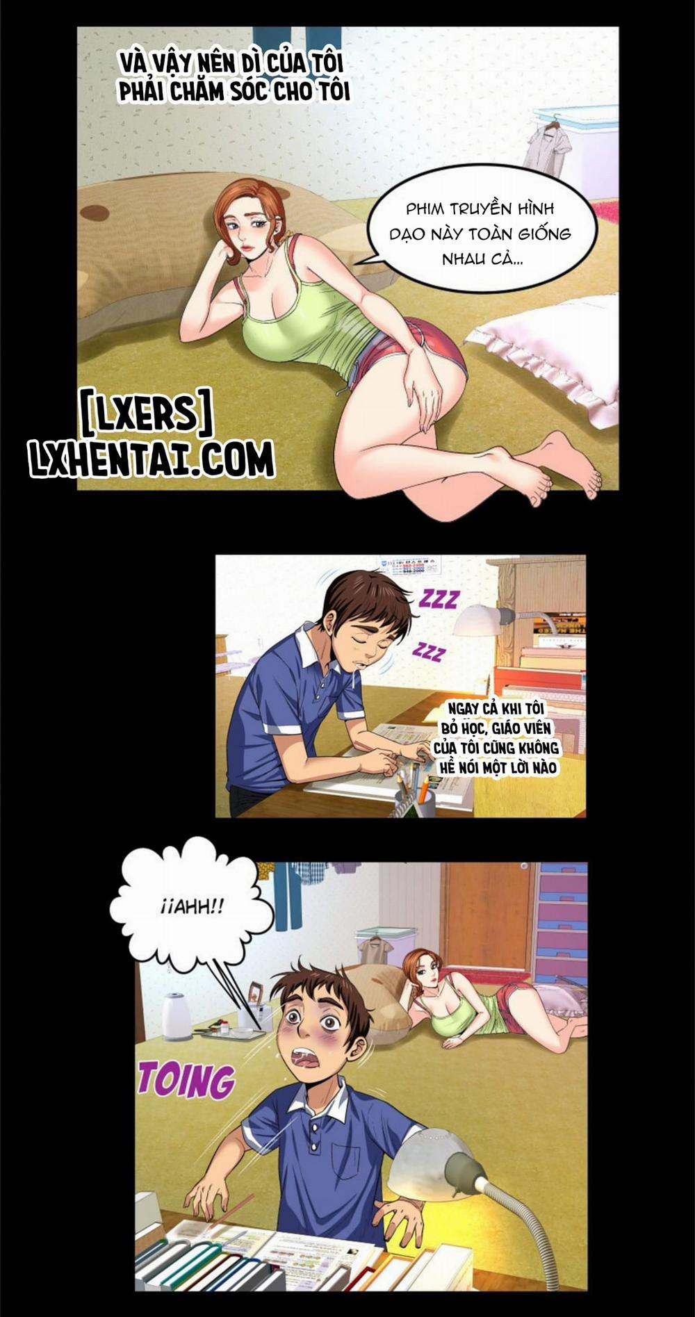 manhwax10.com - Truyện Manhwa Dì Tôi - KHÔNG CHE Chương 1 Trang 8