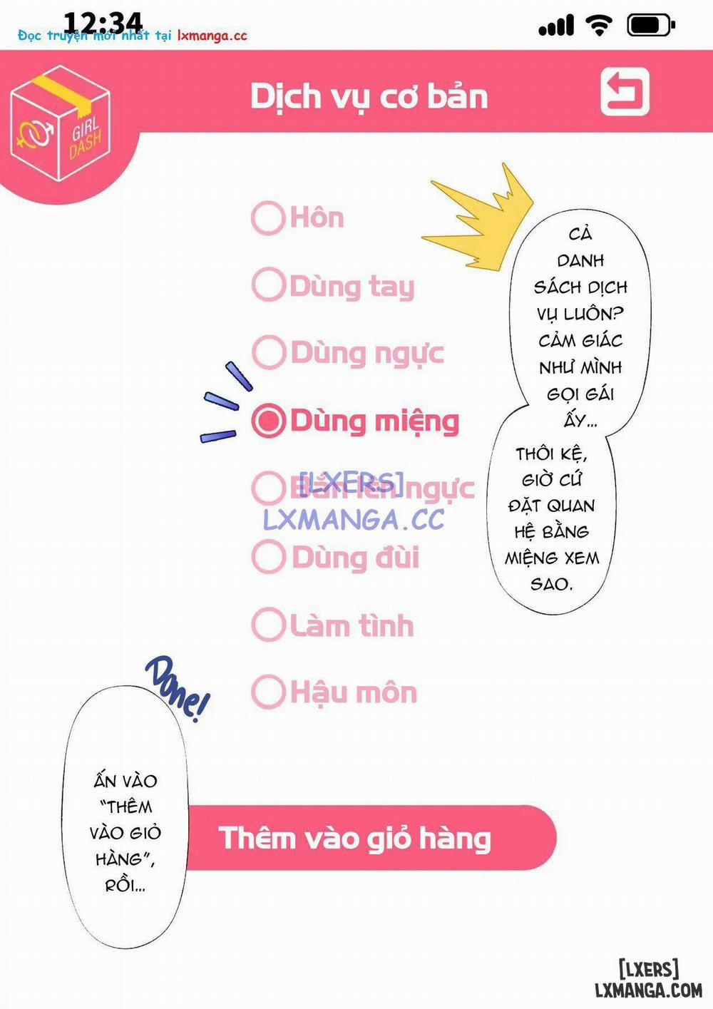 manhwax10.com - Truyện Manhwa Dịch Vụ Giao Hàng “Nóng” Chương Oneshot Trang 10