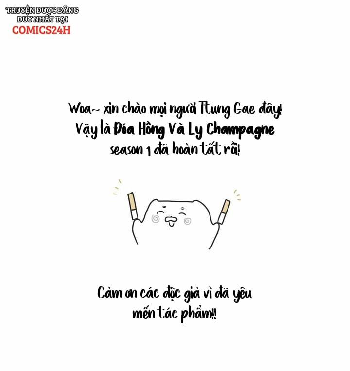 manhwax10.com - Truyện Manhwa Đoá Hồng Và Ly Champagne Chương H u K Trang 1