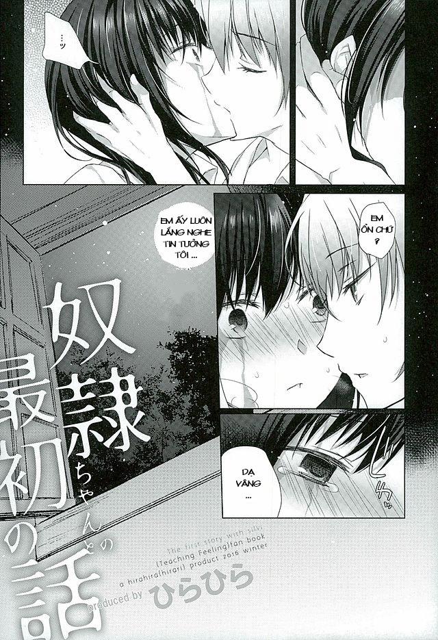 manhwax10.com - Truyện Manhwa Dorei-chan to no Saisho no Hanashi (Dorei to no Seikatsu -Teaching Feeling-) Chương Oneshot Trang 5