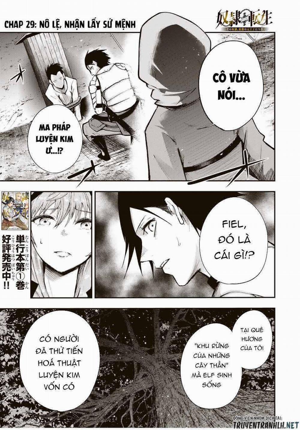 manhwax10.com - Truyện Manhwa Dorei Tensei: Sono Dorei, Saikyou No Moto Ouji Ni Tsuki Chương 29 Trang 3