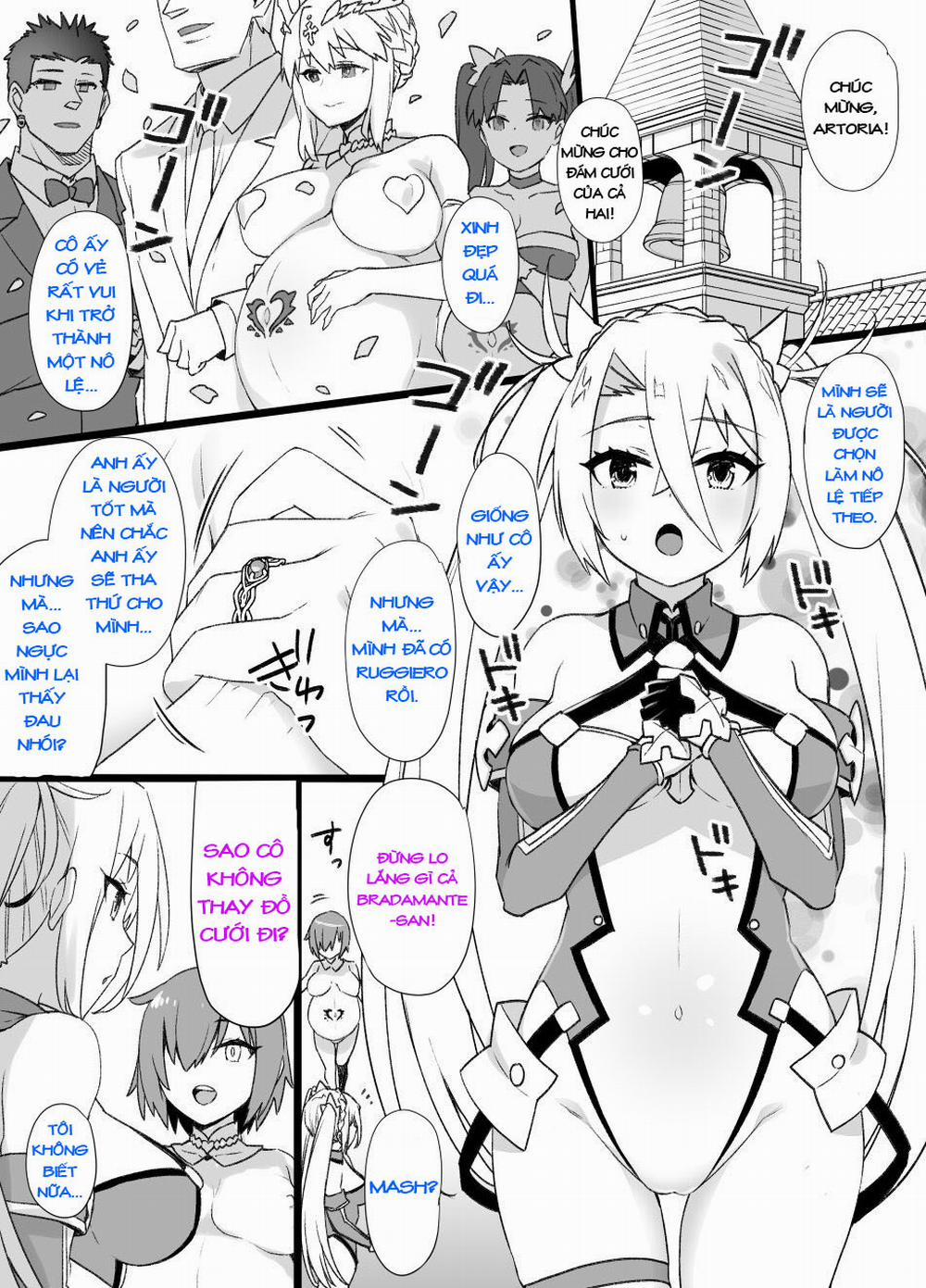 manhwax10.com - Truyện Manhwa Dorei Zuma Bradamante (Fate/Grand Order) Chương Oneshot Trang 3