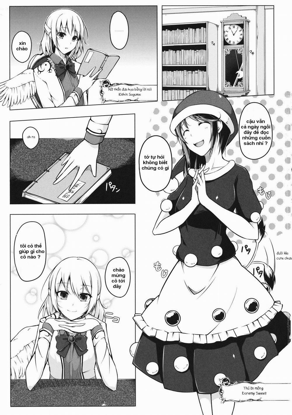 manhwax10.com - Truyện Manhwa Doremy-san no Chikubi o Sagume-sama ga Suidasu Hon (Touhou) Chương Oneshot Trang 2