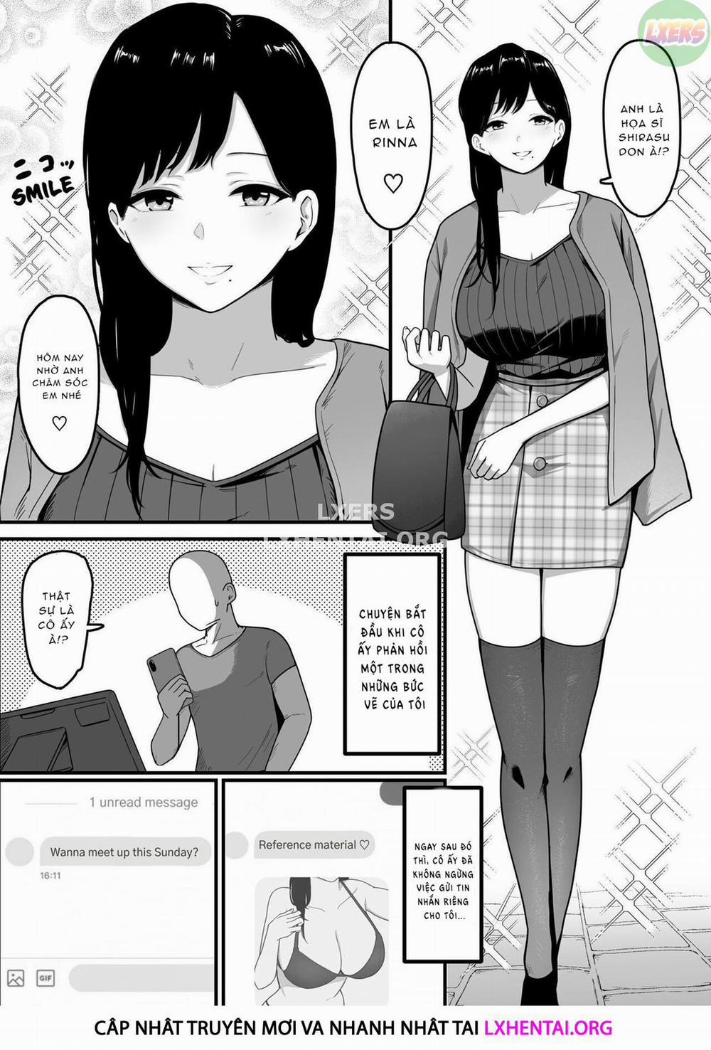 manhwax10.com - Truyện Manhwa Dosukebe Kyonyuu Layer to Off-Pako shite kita Chương Oneshot Trang 7