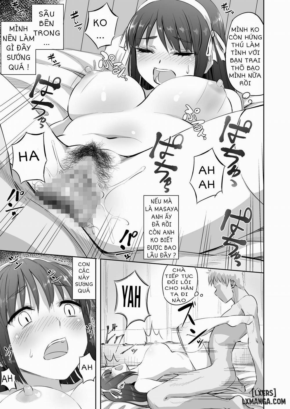 manhwax10.com - Truyện Manhwa Doujin Sakka no Kanojo ga Kamieshi ni Netorareru Hanashi Chương OneShot Trang 26