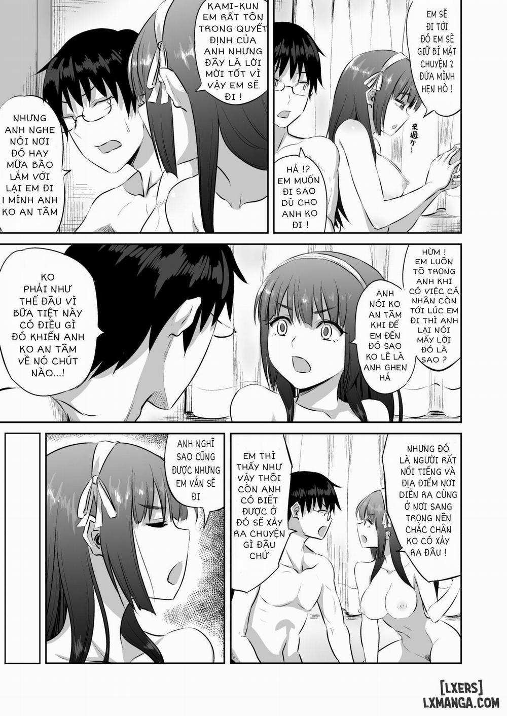 manhwax10.com - Truyện Manhwa Doujin Sakka no Kanojo ga Kamieshi ni Netorareru Hanashi Chương OneShot Trang 6