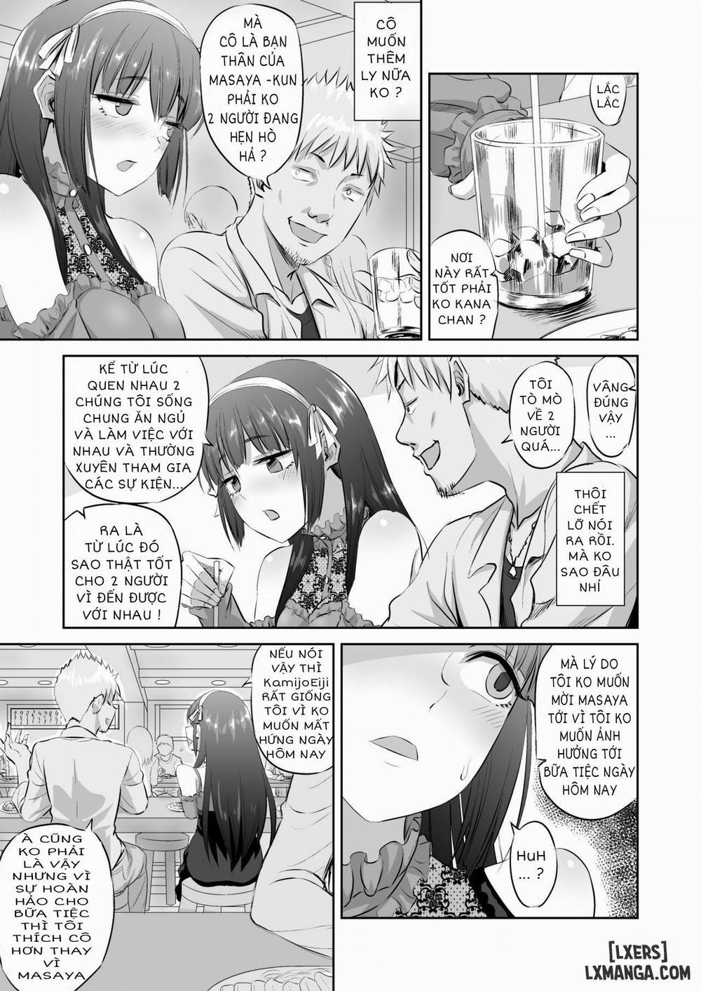 manhwax10.com - Truyện Manhwa Doujin Sakka no Kanojo ga Kamieshi ni Netorareru Hanashi Chương OneShot Trang 8