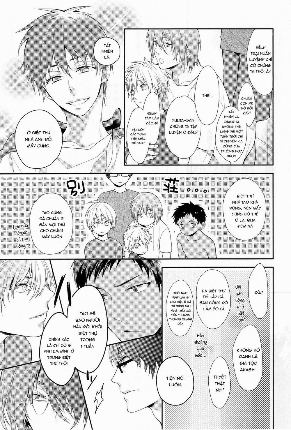 manhwax10.com - Truyện Manhwa Doujinshi của Kuroko no basket ball Chương 1 Trang 4