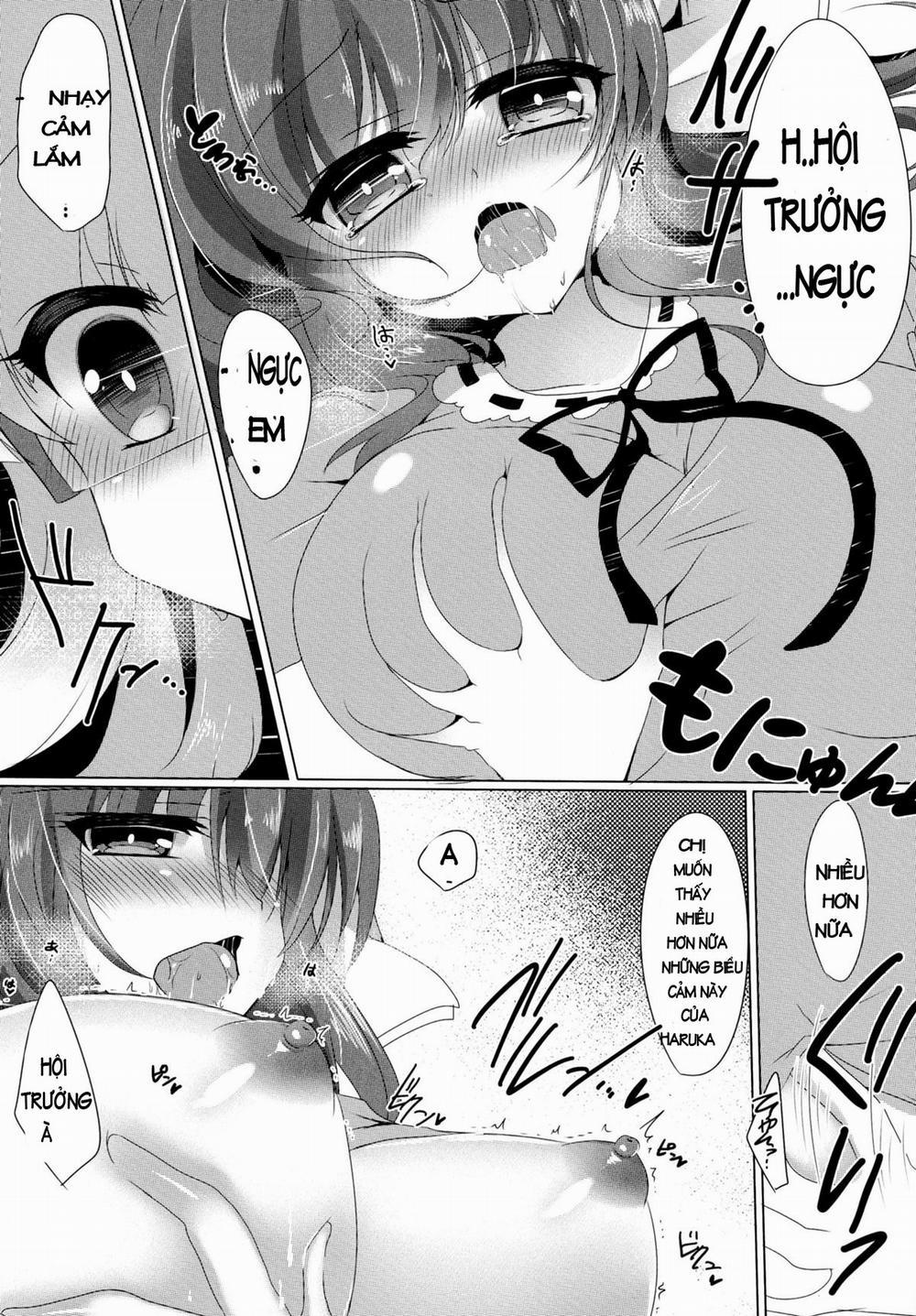 manhwax10.com - Truyện Manhwa Doujinshi Hentai của Trang Sally Chương 0 Haruka To Mitsuki Sakura Trick Trang 15