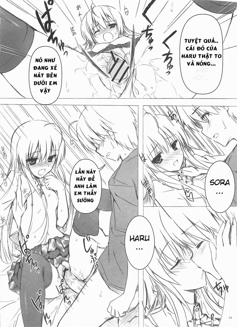 manhwax10.com - Truyện Manhwa Doujinshi Hentai của Trang Sally Chương 0 Sora No Omocha Yosuga No Sora Trang 14