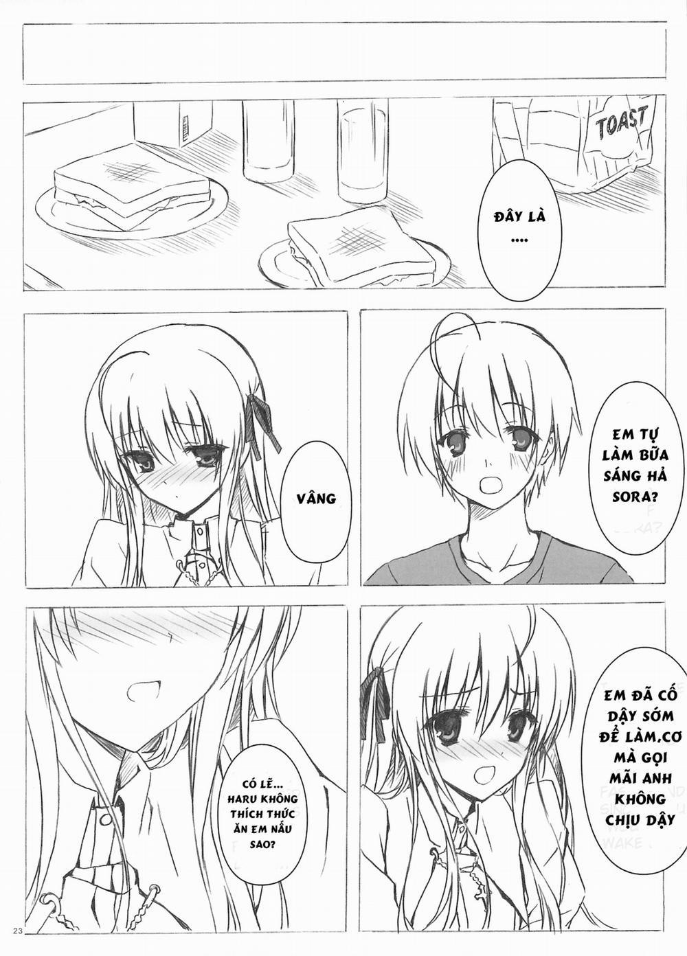 manhwax10.com - Truyện Manhwa Doujinshi Hentai của Trang Sally Chương 0 Sora No Omocha Yosuga No Sora Trang 23