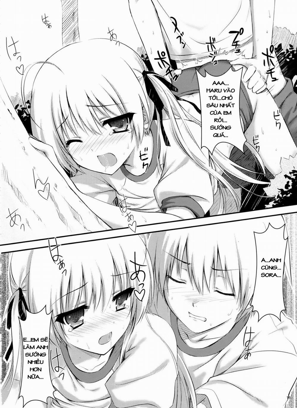 manhwax10.com - Truyện Manhwa Doujinshi Hentai của Trang Sally Chương 0 Sora No Shitade Yosuga No Sora Trang 17