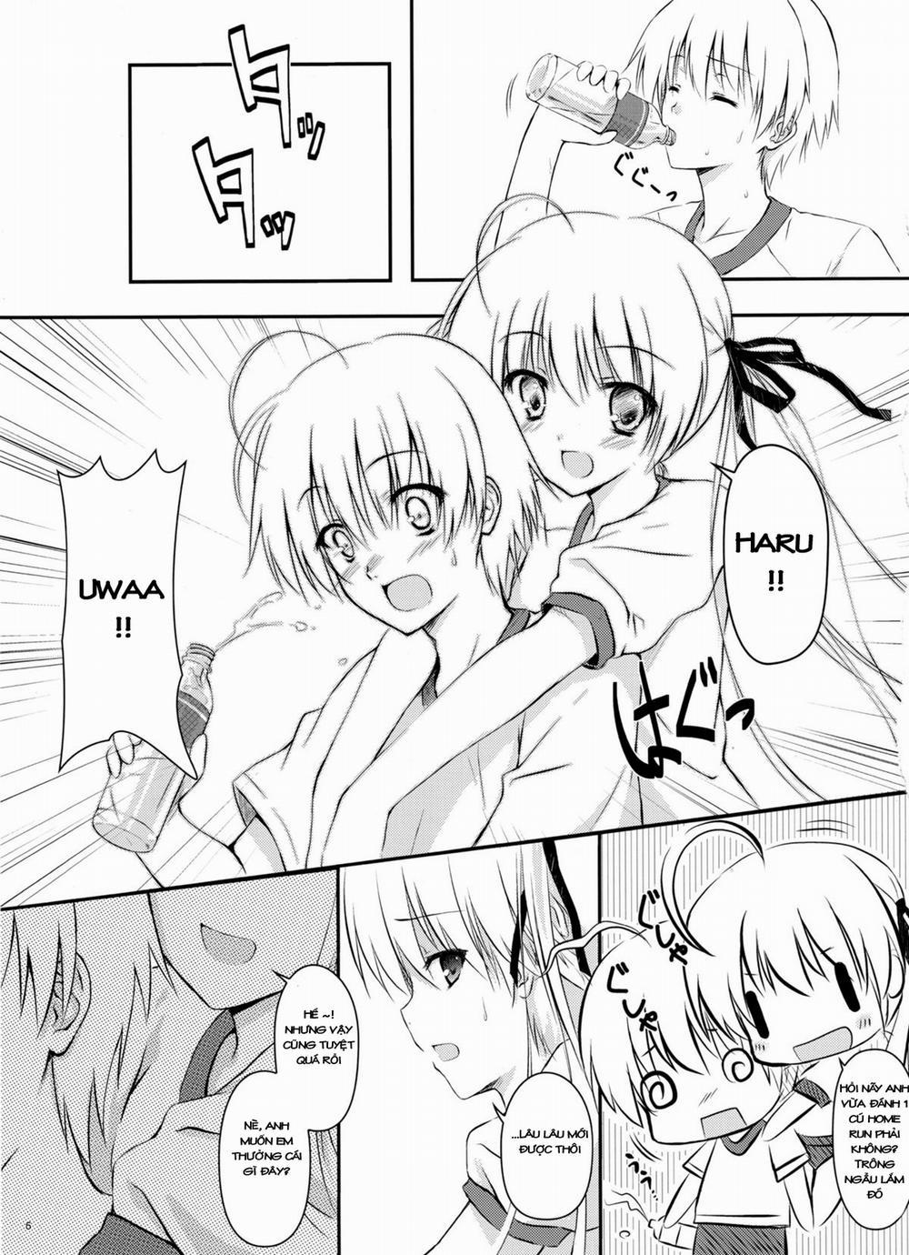 manhwax10.com - Truyện Manhwa Doujinshi Hentai của Trang Sally Chương 0 Sora No Shitade Yosuga No Sora Trang 6