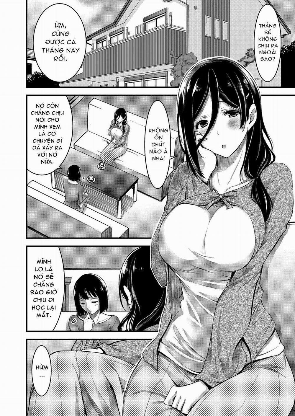 manhwax10.com - Truyện Manhwa Doutei Tsumamigui Counselor ~Yuujin no Musuko ni Kindan Fudeoroshi~ Chương Oneshot Trang 3