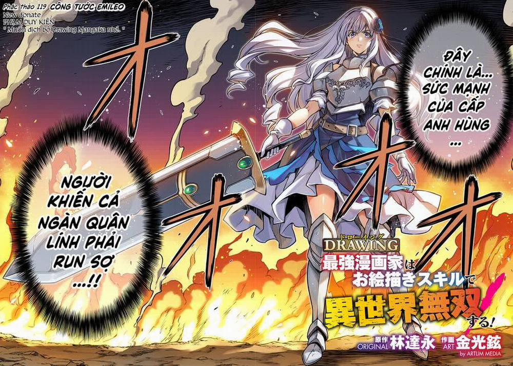 manhwax10.com - Truyện Manhwa Drawing: Saikyou Mangaka Wa Oekaki Skill De Isekai Musou Suru! Chương 119 Trang 2