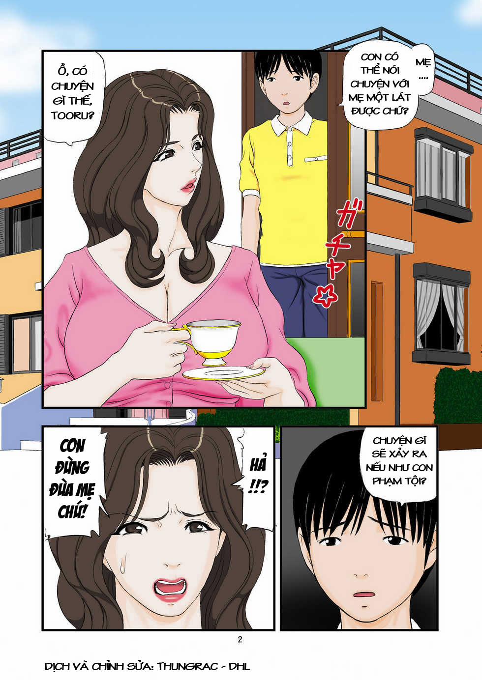 manhwax10.com - Truyện Manhwa Drowning In Ecstasy From A Sons request Chương Oneshot Trang 2