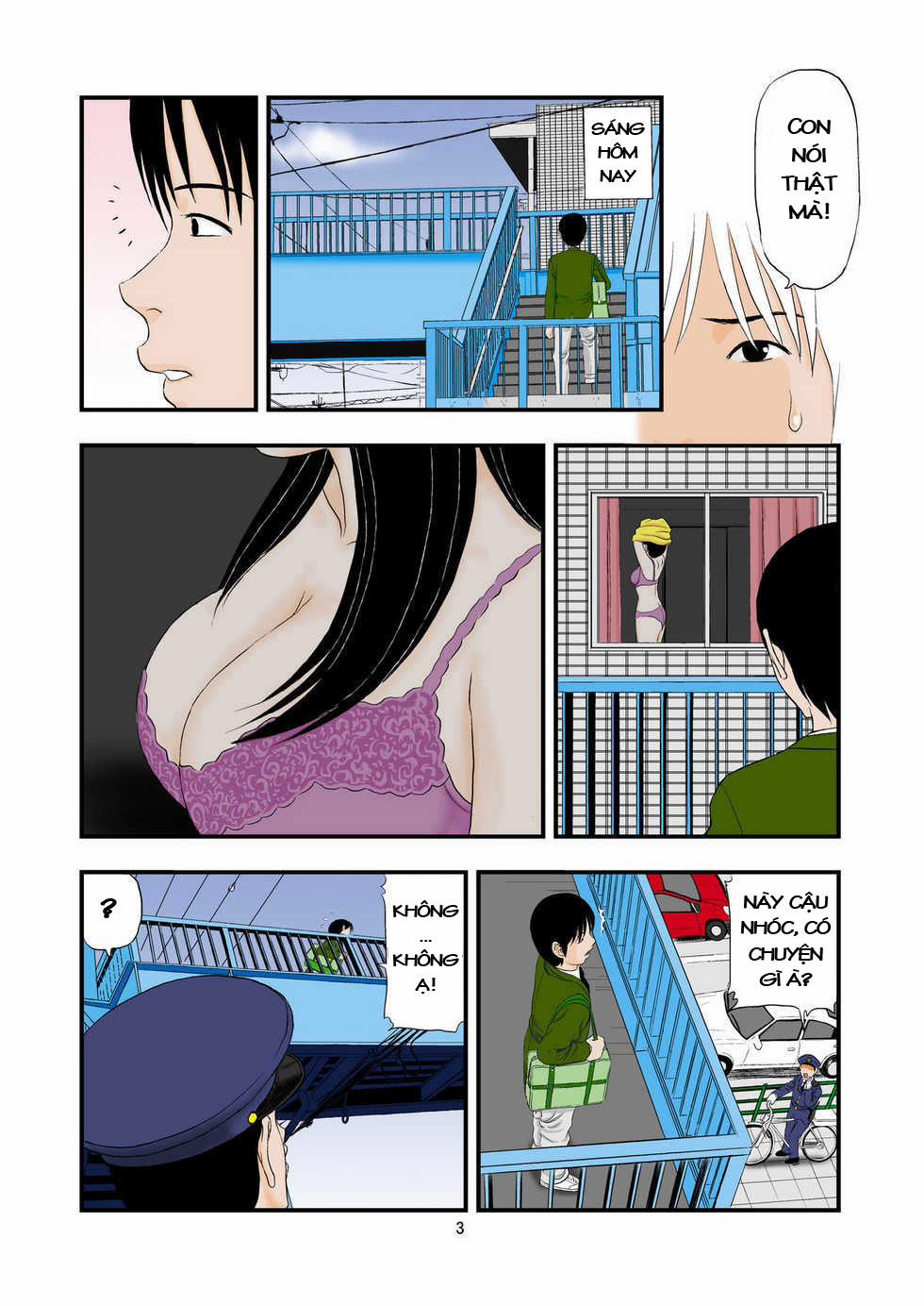 manhwax10.com - Truyện Manhwa Drowning In Ecstasy From A Sons request Chương Oneshot Trang 3