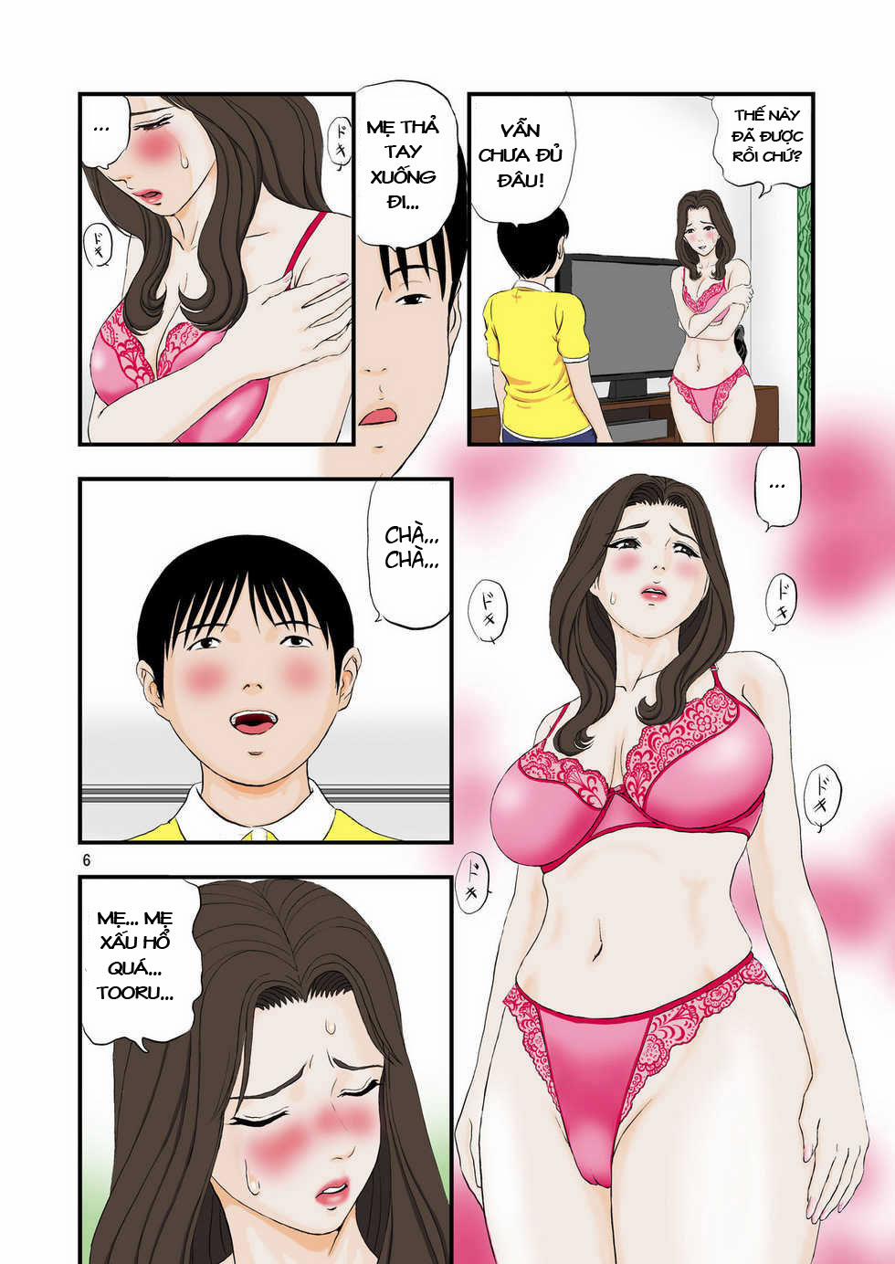 manhwax10.com - Truyện Manhwa Drowning In Ecstasy From A Sons request Chương Oneshot Trang 6