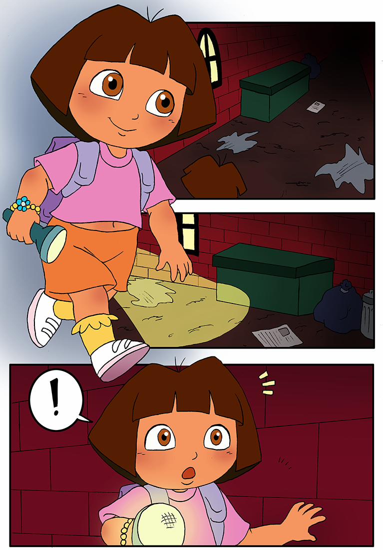 manhwax10.com - Truyện Manhwa Đừng đi vào ngõ tối (Dora the Explorer) Chương Oneshot Trang 2