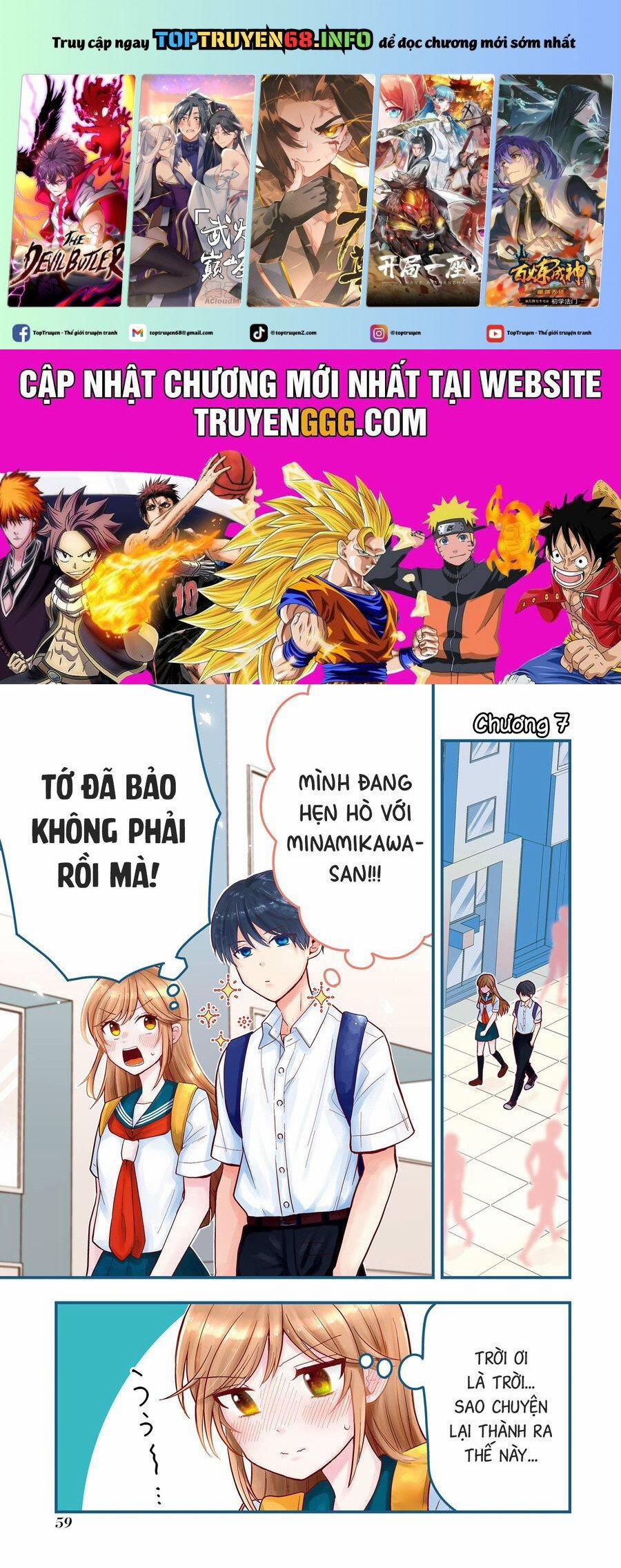 manhwax10.com - Truyện Manhwa Đừng Nghĩ Thế Nữa Mà, Takamori-Kun! Chương 7 Trang 1