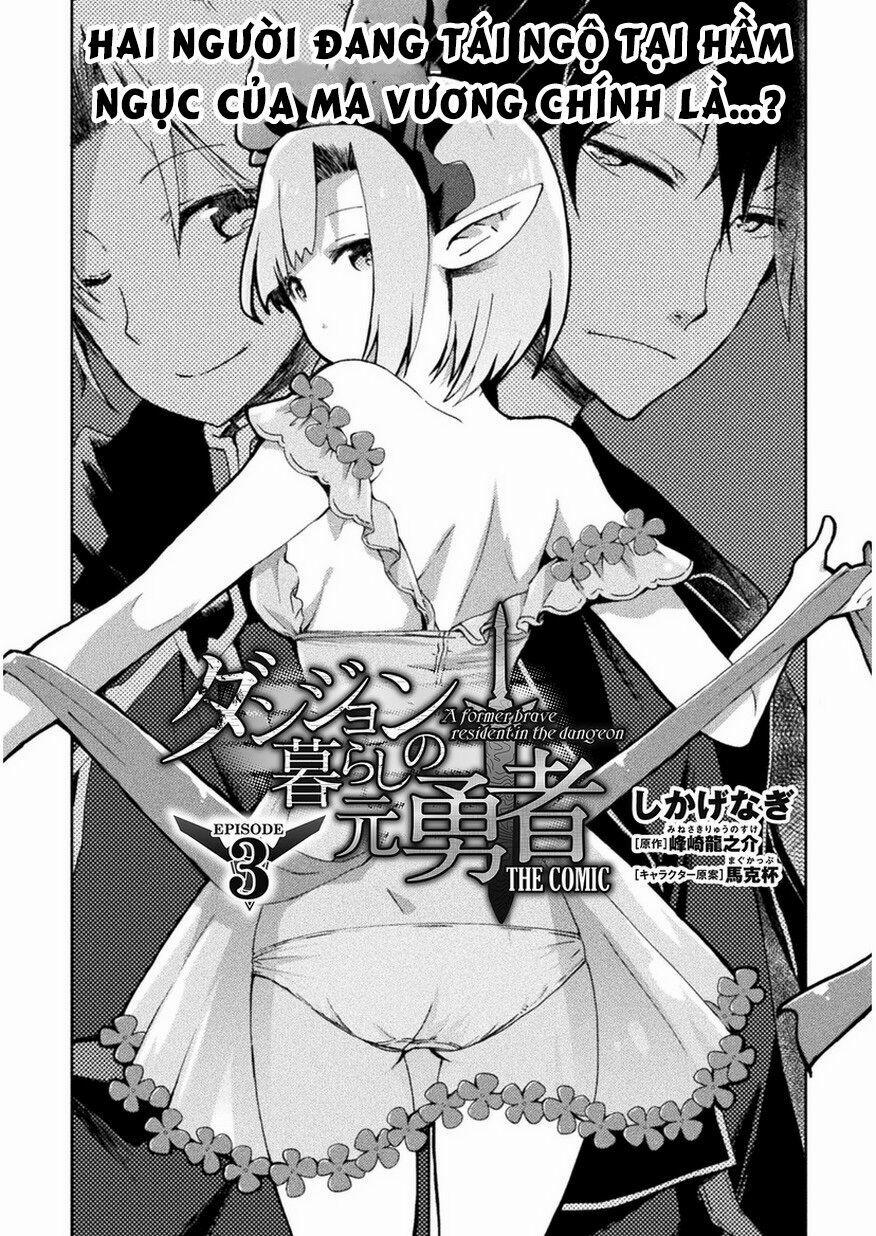 manhwax10.com - Truyện Manhwa Dungeon Kurashi No Moto Yuusha Chương 3 Trang 3