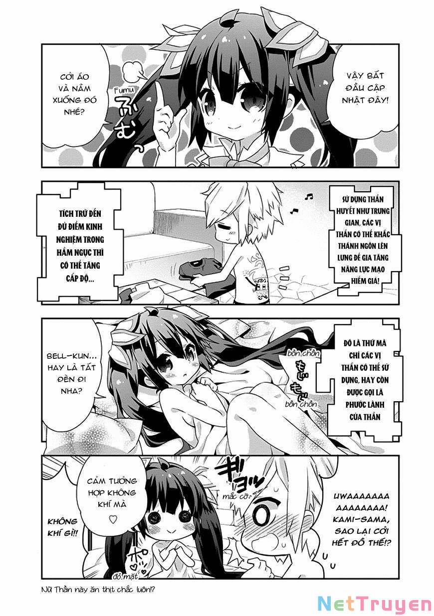 manhwax10.com - Truyện Manhwa Dungeon Ni Deai O Motomeru No Wa Machigatte Iru Darou Ka 4Koma – Days Of Goddess Chương 3 Trang 6