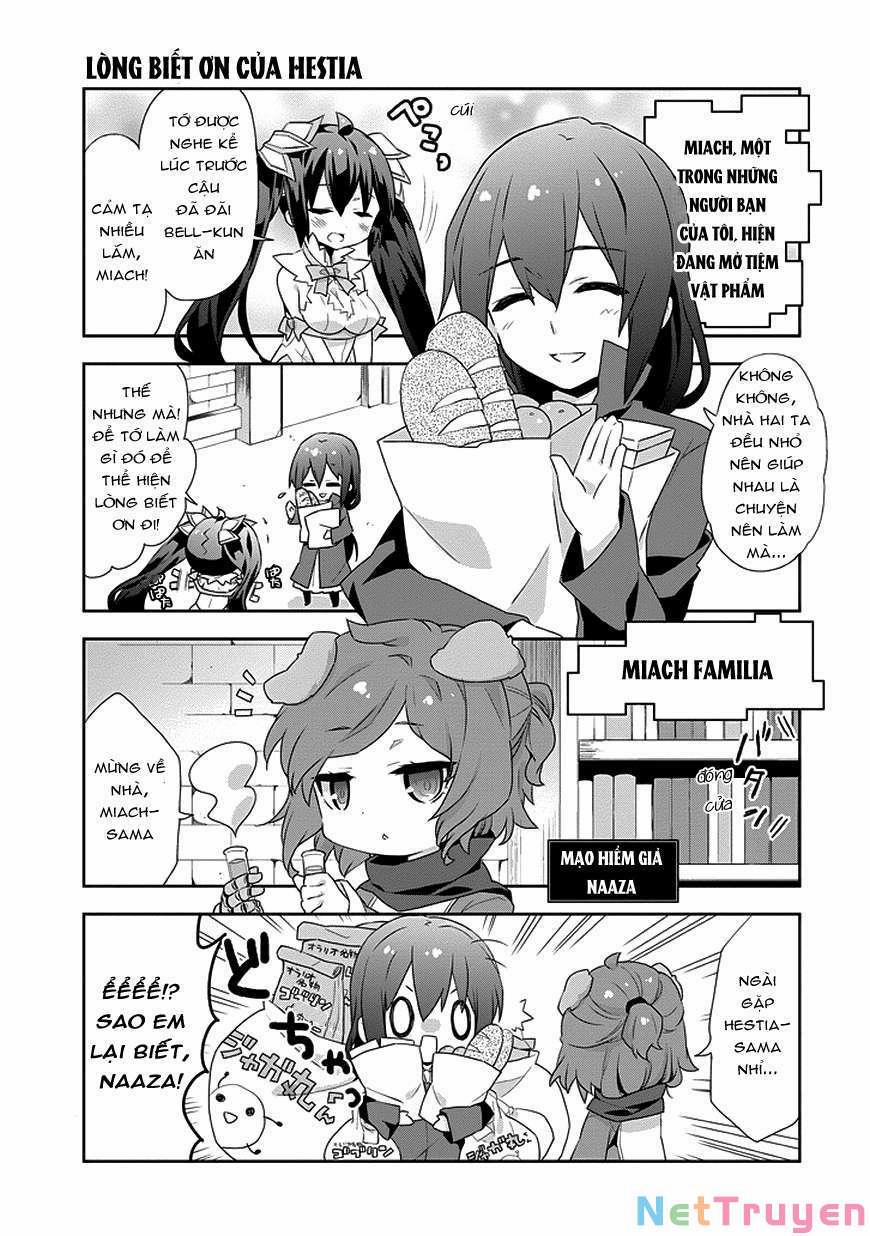 manhwax10.com - Truyện Manhwa Dungeon Ni Deai O Motomeru No Wa Machigatte Iru Darou Ka 4Koma – Days Of Goddess Chương 4 Trang 6