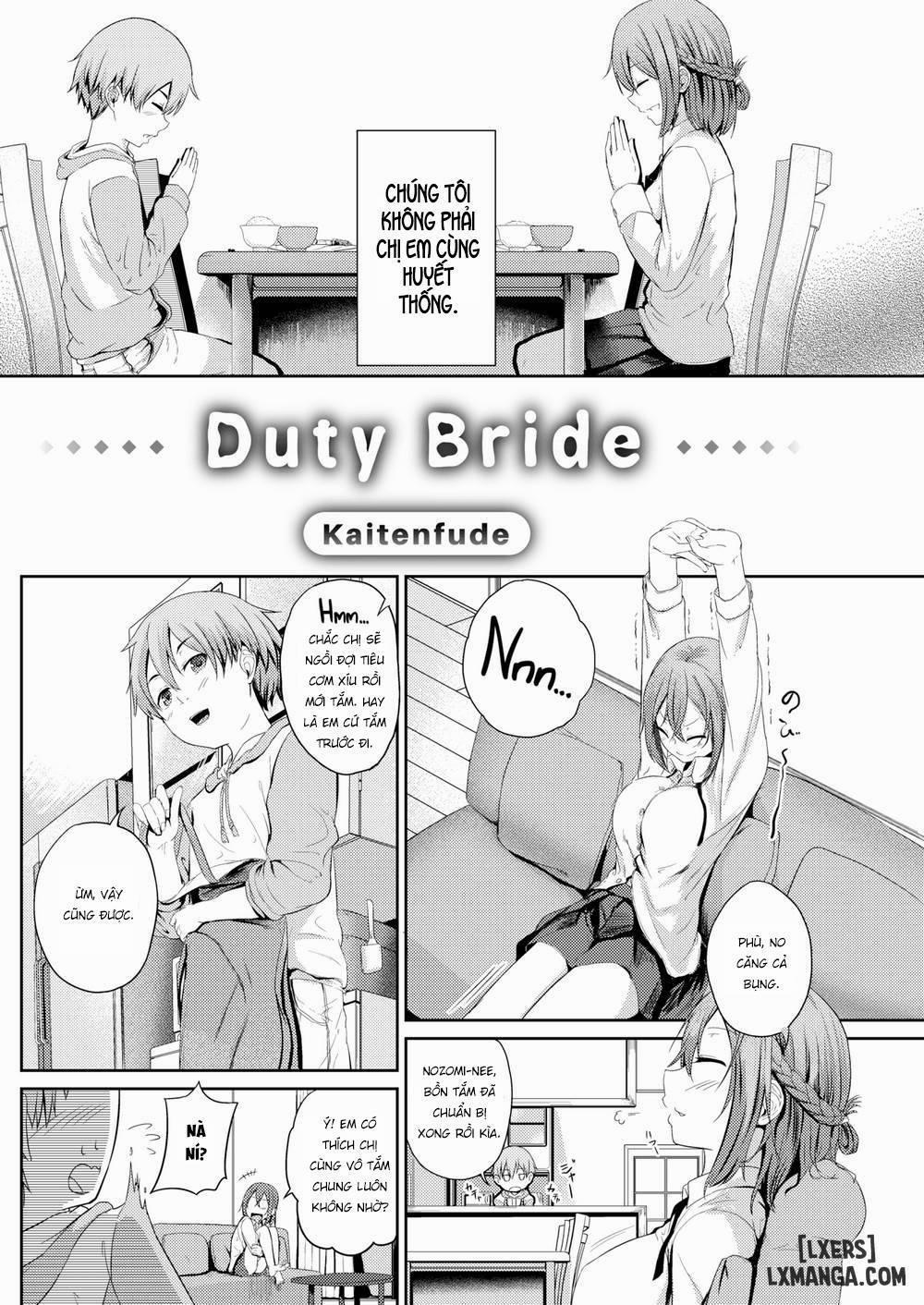 manhwax10.com - Truyện Manhwa Duty Bride Chương Oneshot Trang 2