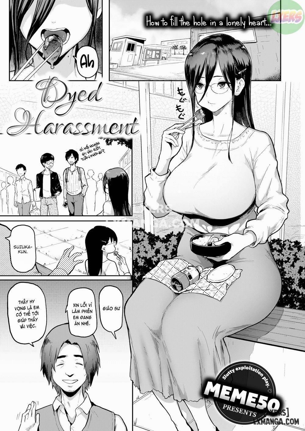 manhwax10.com - Truyện Manhwa Dyed Harassment Chương Oneshot Trang 1