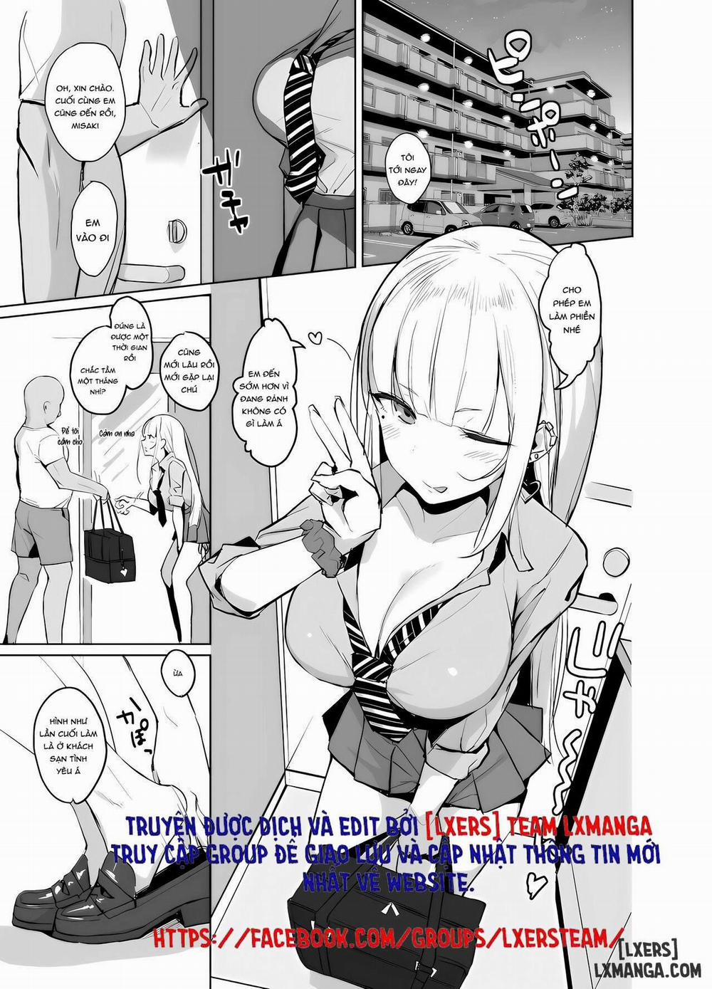 manhwax10.com - Truyện Manhwa Ecchi na Gal JK ga Kyokon Zetsurin Oji-san to Pakoru Yatsu Chương Oneshot Trang 2