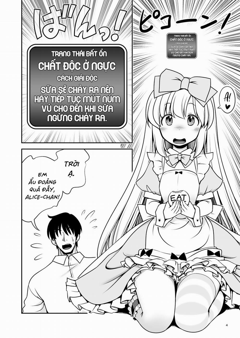 manhwax10.com - Truyện Manhwa Ecchi na Gedoku ni Hamacchatte Jibun kara Doku o Ukeru Komatta Alice Chương Oneshor n ng Trang 4