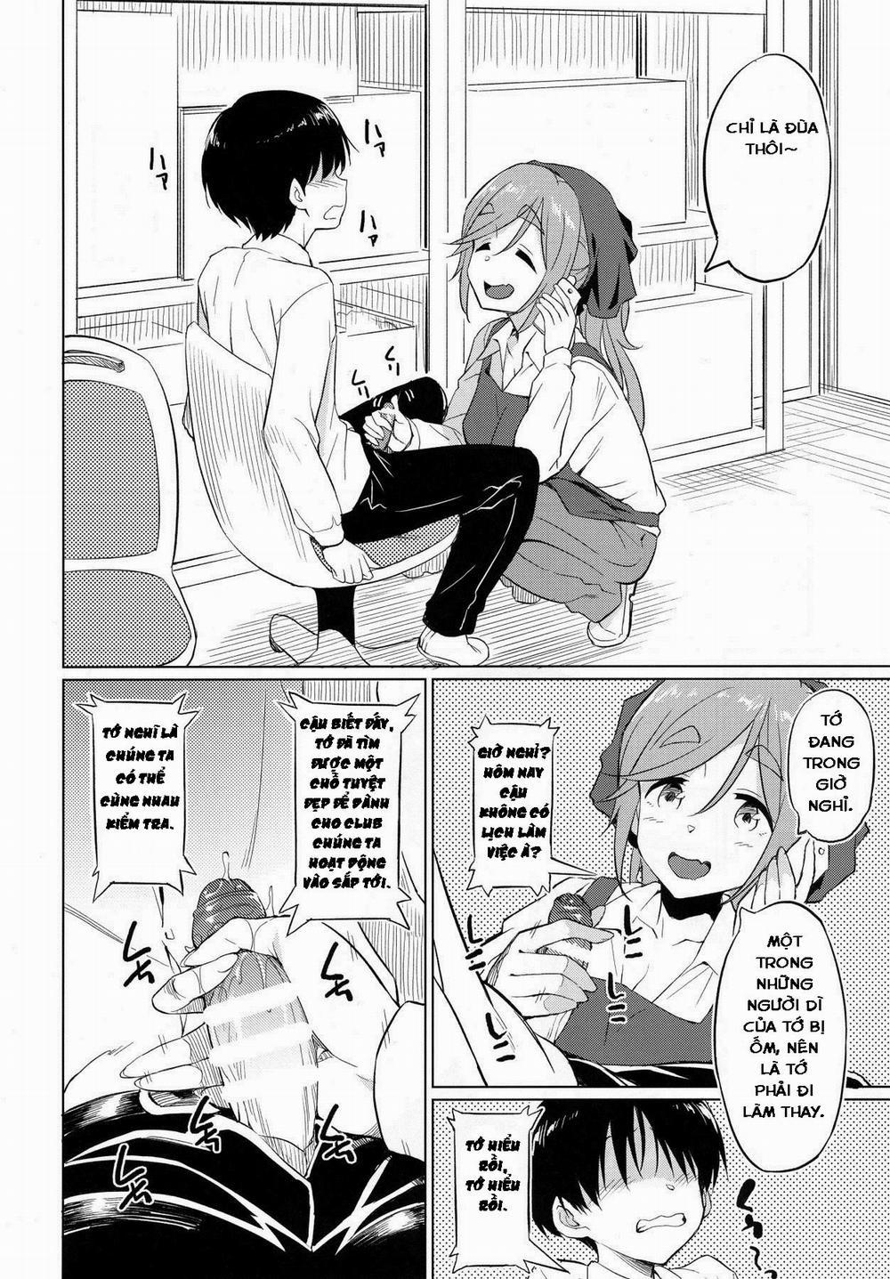 Ecchi na Inuyama Senpai (Yuru Camp) Chương OneShot Trang 5