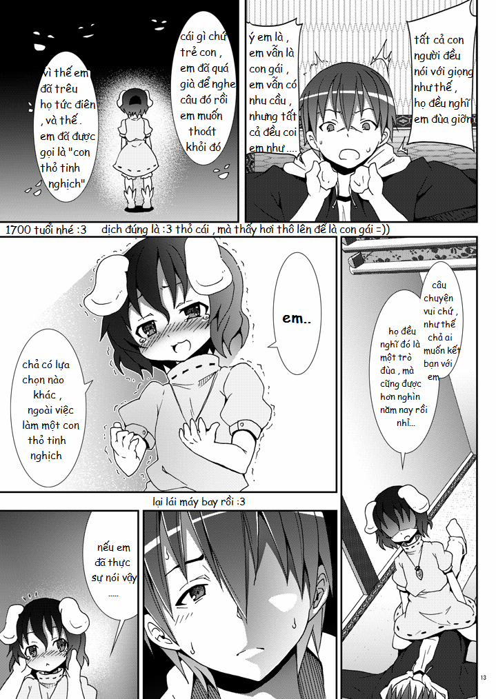 manhwax10.com - Truyện Manhwa Eientei de Usagi Gari ~Jougen~ (Touhou) Chương Oneshot Trang 12