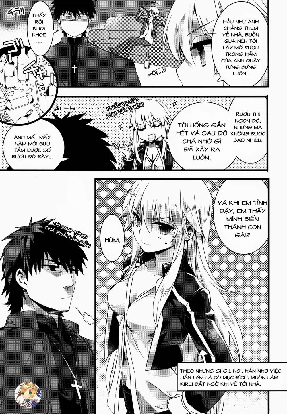 manhwax10.com - Truyện Manhwa Eiyuuou ♀ to Nakayoshi ♂ Dekiru kana (Fate/Zero) Chương Oneshot Trang 3