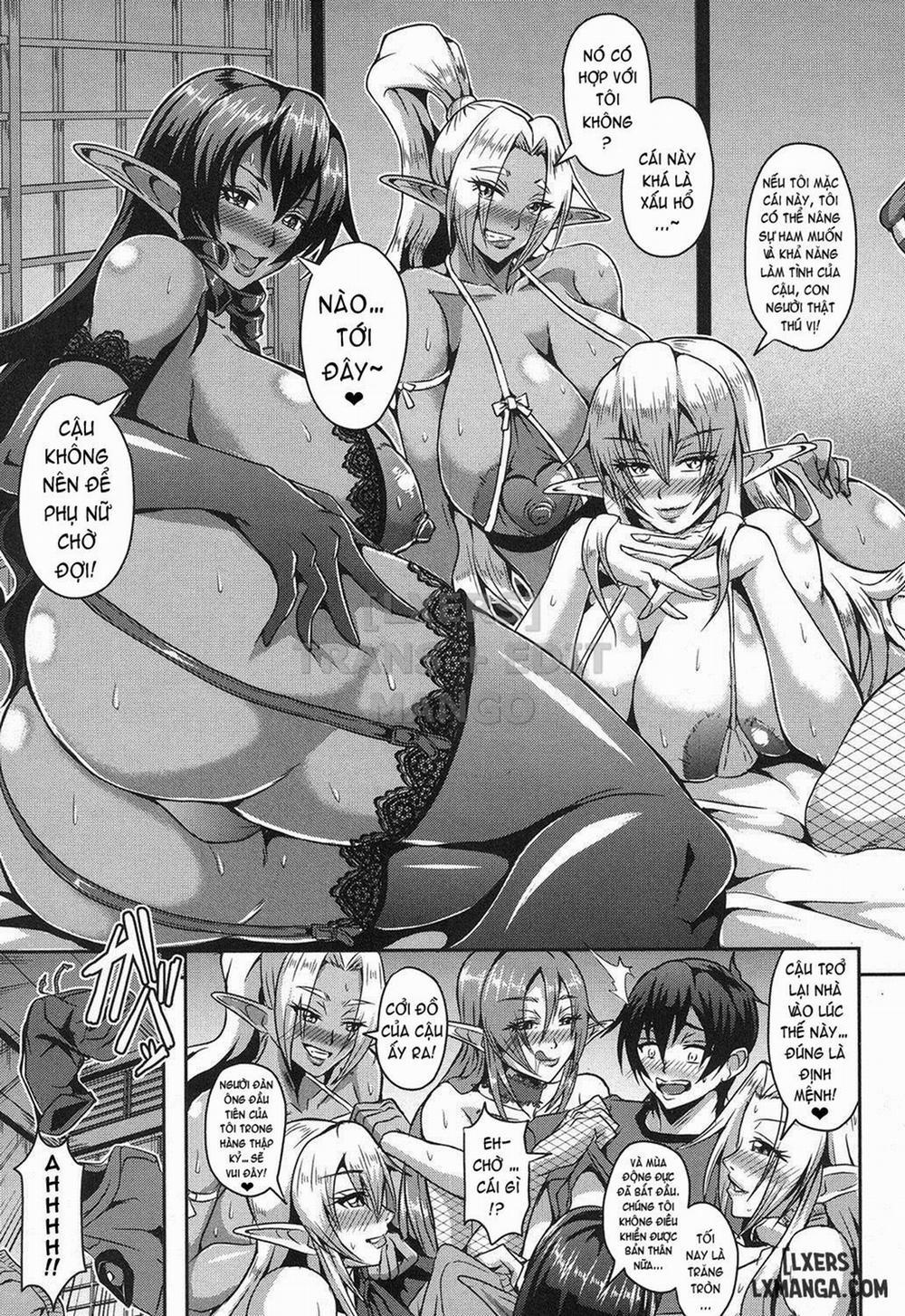 manhwax10.com - Truyện Manhwa Elf Harem no Mori to Kozukuri Keiyaku Chương Oneshot Trang 11