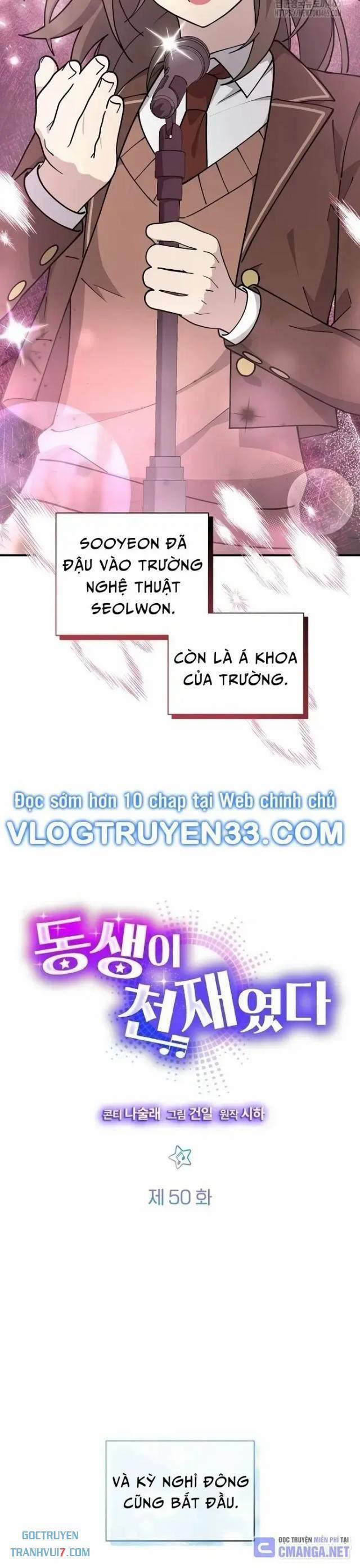 manhwax10.com - Truyện Manhwa Em Gái Tôi Là Một Thiên Tài Chương 50 Trang 9