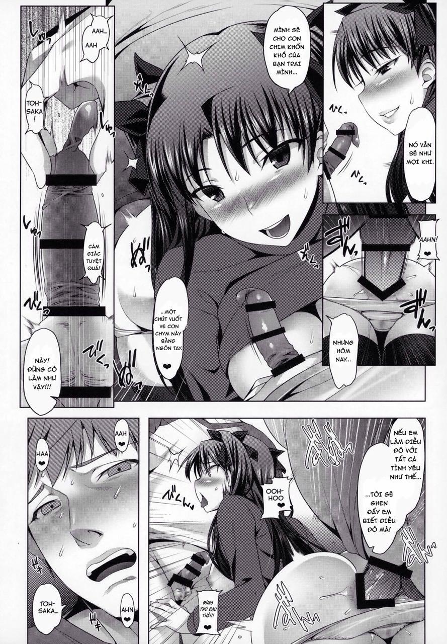 manhwax10.com - Truyện Manhwa Emiya ke Futei Koukou Ryouiki ~Tosaka Rin no Baai~ (Fate/Stay Night) Chương Oneshot Trang 12