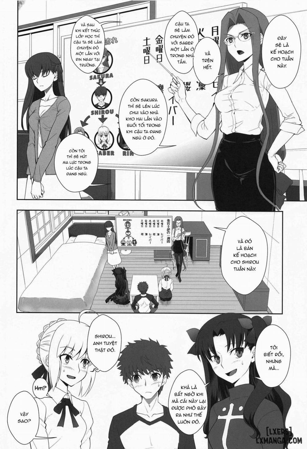 manhwax10.com - Truyện Manhwa Emiya Shirou no Isshuukan Chương Oneshot Trang 7