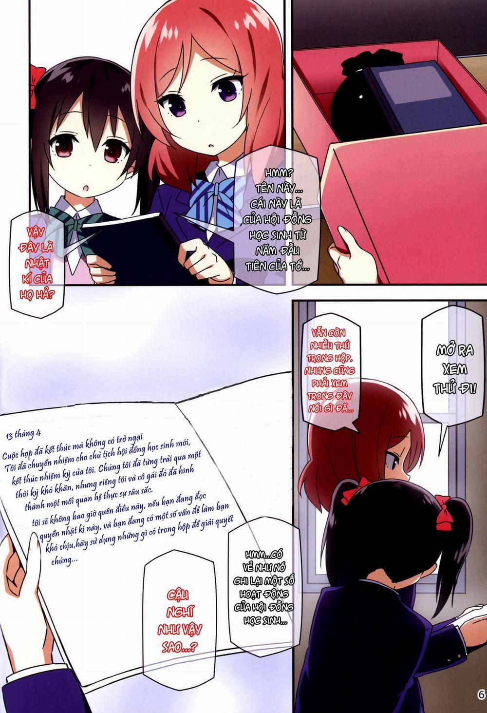 manhwax10.com - Truyện Manhwa Endless Love ~Kako Kara no Present~ (Love Live!) Chương Oneshot Trang 7