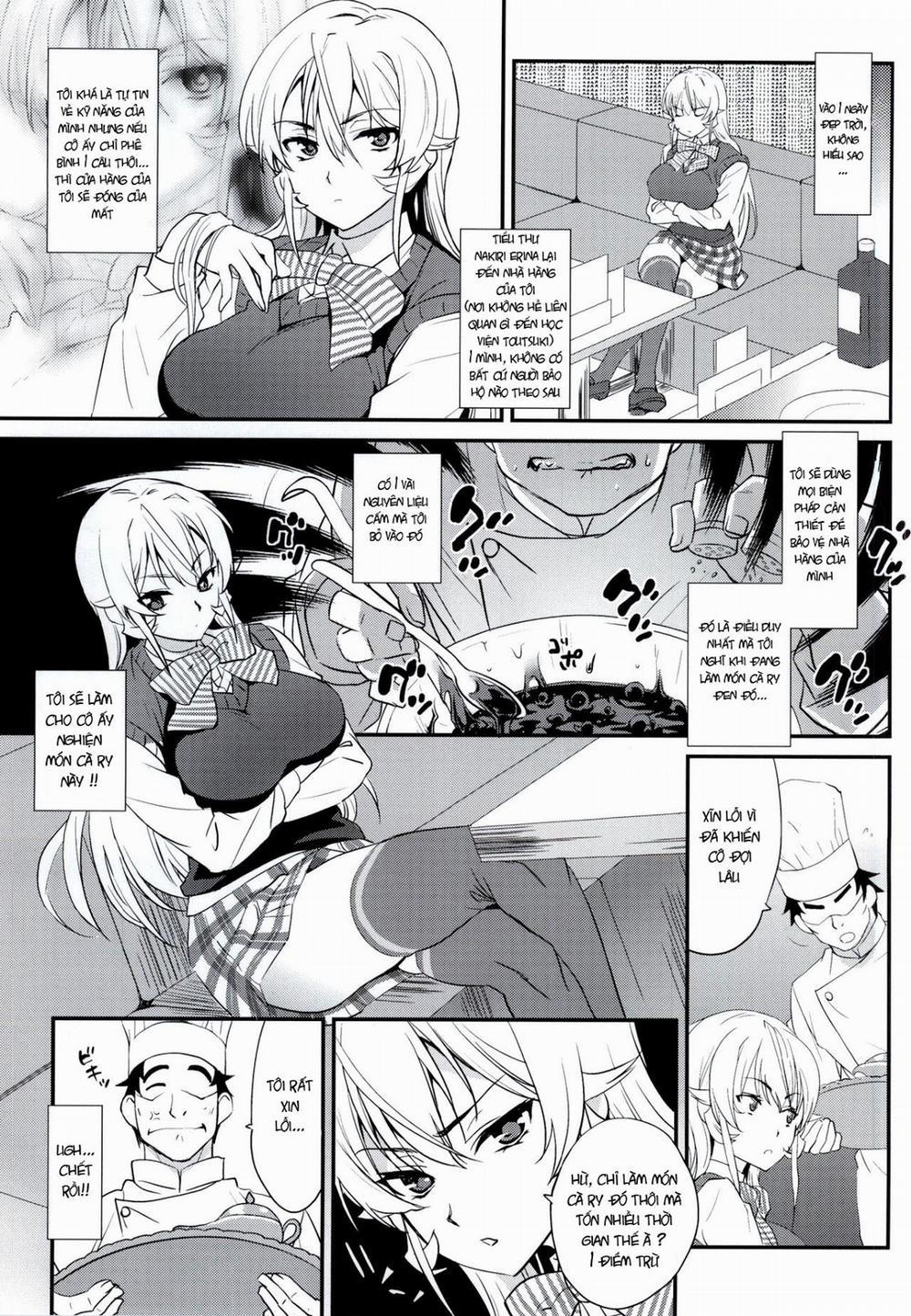 manhwax10.com - Truyện Manhwa Erina-sama ni Tokusei Kuroi Curry o Gochisou shita Kekka (Shokugeki no Soma) Chương Oneshot Trang 3