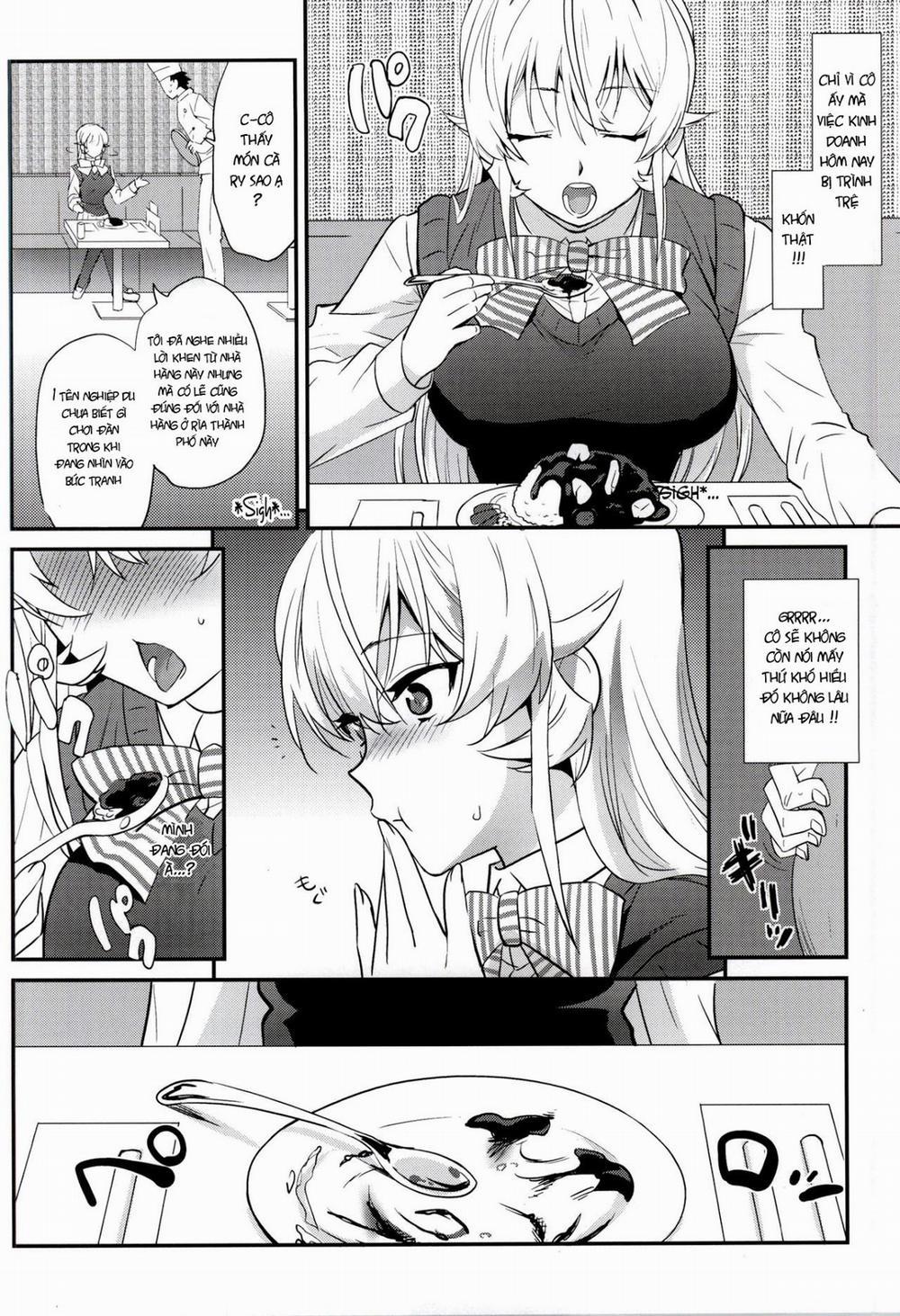 manhwax10.com - Truyện Manhwa Erina-sama ni Tokusei Kuroi Curry o Gochisou shita Kekka (Shokugeki no Soma) Chương Oneshot Trang 4