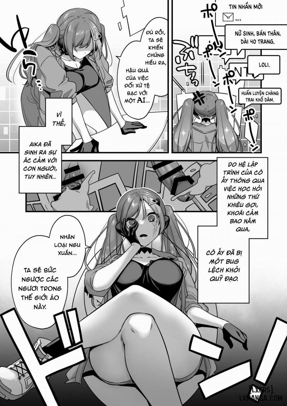 manhwax10.com - Truyện Manhwa Ero Manga AI no Gyakushuu ~Jinrui Wakarase Gyaku Rape Chương Oneshot Trang 8