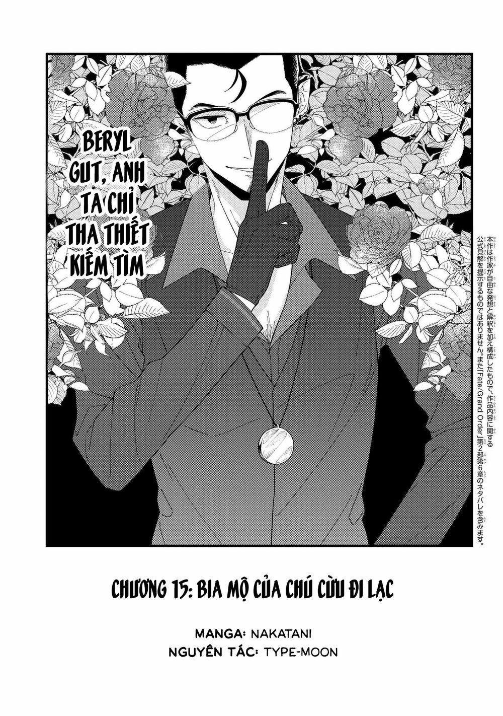 manhwax10.com - Truyện Manhwa Fate/grand Order Chaldea Scrap Chương 0 Bia m c a ch c u i l c Trang 5