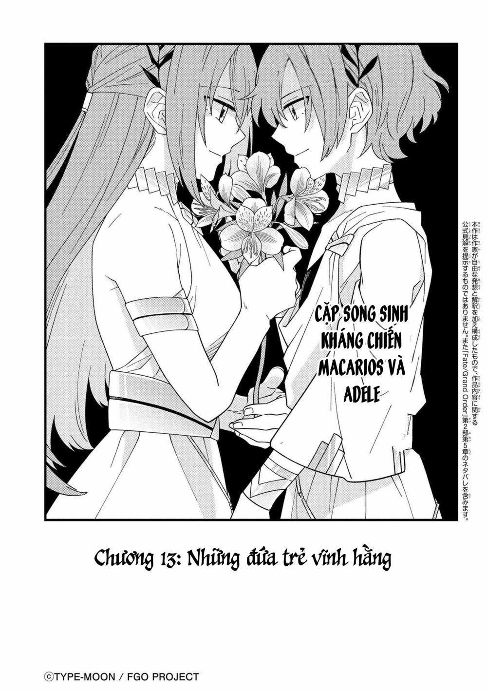 manhwax10.com - Truyện Manhwa Fate/grand Order Chaldea Scrap Chương 0 Nh ng a tr v nh h ng Trang 4