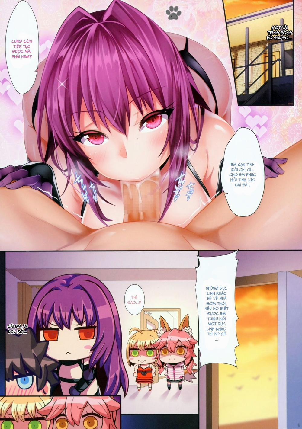 manhwax10.com - Truyện Manhwa Fate/Lewd Summoning 2 -Scathach Hen- (Fate/Grand Order) Chương Oneshot Trang 18