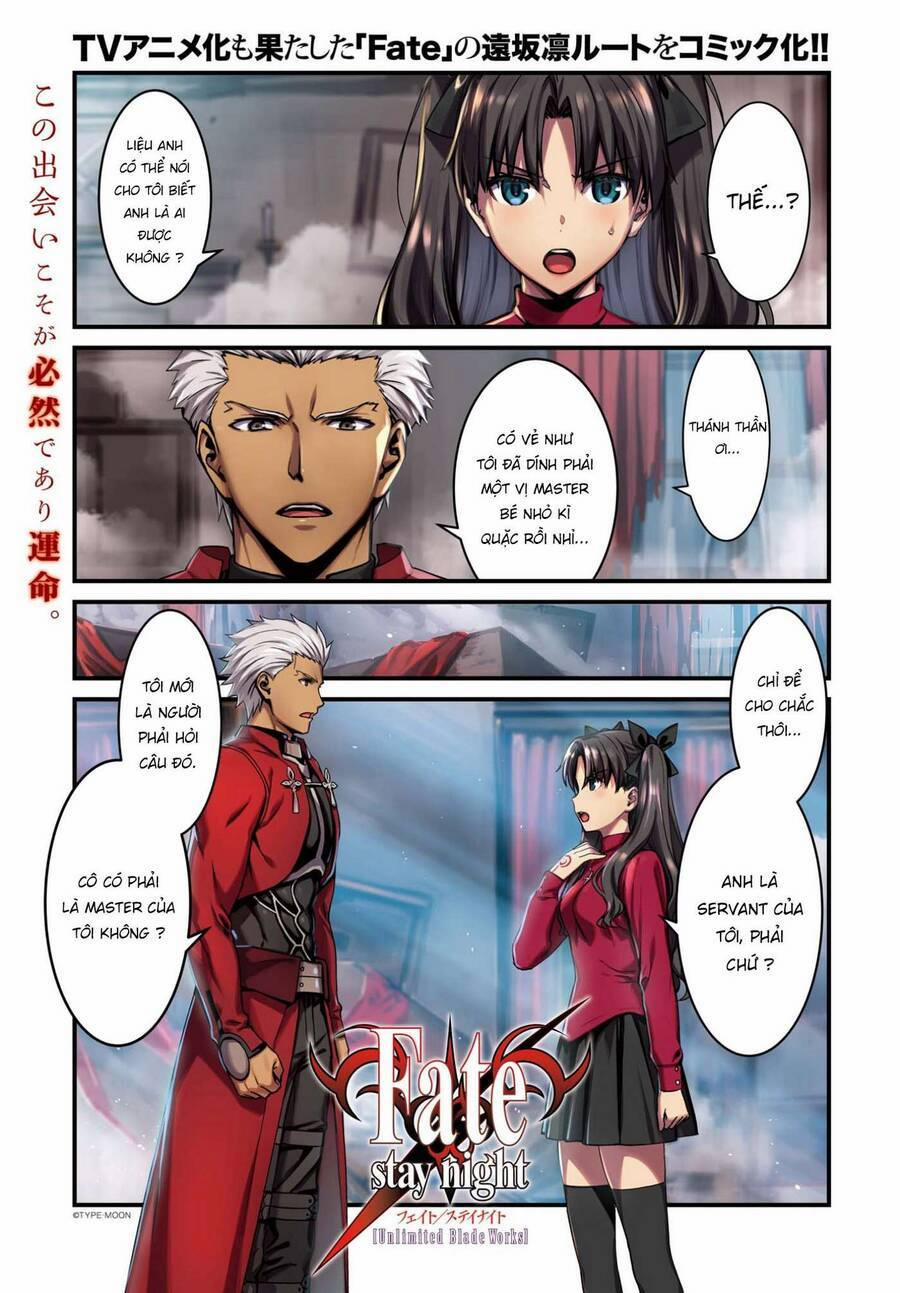 manhwax10.com - Truyện Manhwa Fate/stay Night: Unlimited Blade Works Chương 1 Trang 2